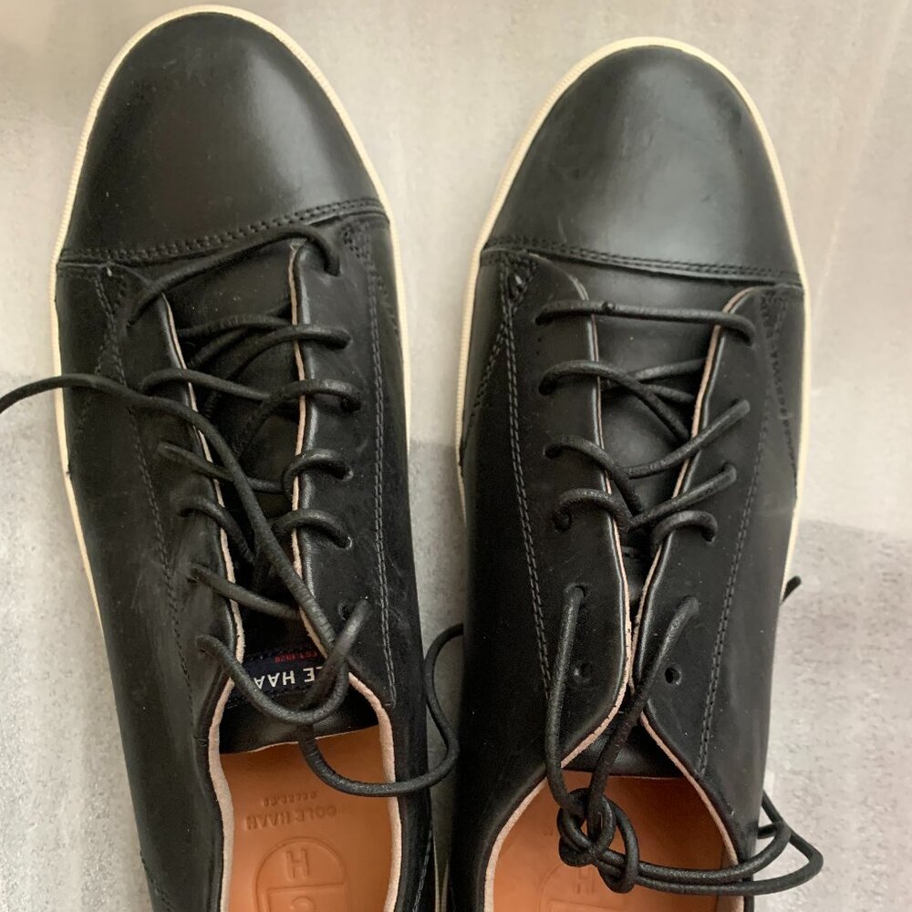 Cole Hann Men Black leather shoes NWOB PRICE FIRM